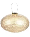 Esschert Design Usa Oval Ikat Lantern In Gold