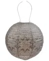 Esschert Design Usa Round Marrakesh Lantern In Brown