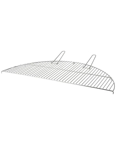Esschert Design Usa X-large Bbq Grill For Firebowl In Silver