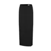 Esse Mono Split Column Skirt In Black