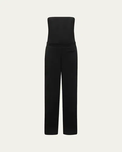 Esse Studios Atlas Strapless Jumpsuit In Black
