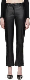 Esse Studios Black Classico Trousers In Black