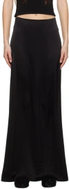 Esse Studios Black Mono Maxi Skirt In Black