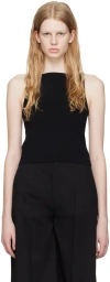 Esse Studios Black Obie Tank Top In Black