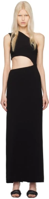 Esse Studios Black Omnia Maxi Dress In Black