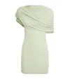 Esse Studios Bonachi Cape Mini Dress In Green
