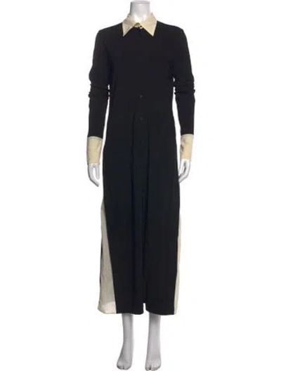 Pre-owned Esse Studios Long Dress In Black