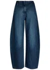 Esse Studios Meki Cocoon Barrel-leg Jeans In Blue