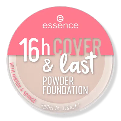 Essence 16h Cover & Last Powder Foundation - 01 Porcelain