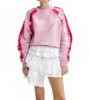 Essential Antwerp Hablurry Sweatshirt In Pink Lavender In Pink