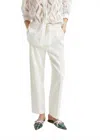 Essential Antwerp Heftig Straight Leg Pants In White In White