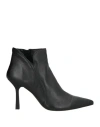 Essential L.a.b. Essential L. A.b. Woman Ankle Boots Black Size 11 Leather