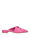 Essential L.a.b. Essential L. A.b. Woman Mules & Clogs Magenta Size 6 Leather