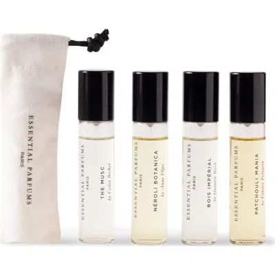 Essential Parfums 4-piece Fragrance Travel Set $120 Value In Multi