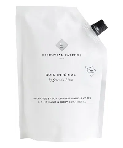 Essential Parfums Bois Impérial Liquid Body And Hand Soap Refill 500 ml In White