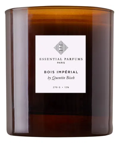 Essential Parfums Bois Impérial Scented Candle 270 G In White
