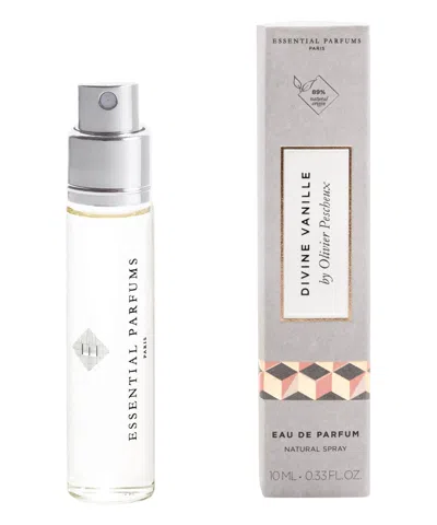 Essential Parfums Divine Vanille Eau De Parfum Travel Size 10 ml In White