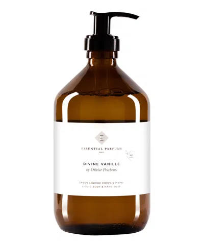 Essential Parfums Divine Vanille Liquid Body And Hand Soap 500 ml In White