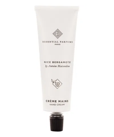 Essential Parfums Nice Bergamote Hand Cream 50 ml In White
