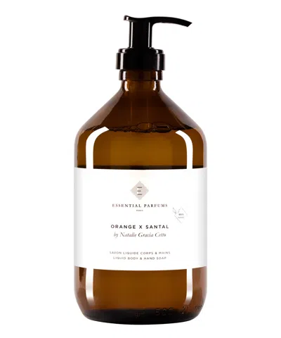 Essential Parfums Orange X Santal Liquid Body And Hand Soap 500 ml