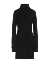 Essential Woman Turtleneck Black Size L Viscose, Modal, Nylon In Black