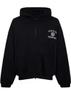 Essentials Logo-print Hoodie In Black  