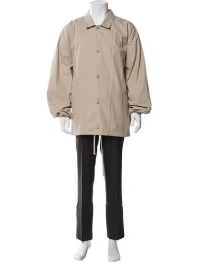 Pre-owned Essentials 1977 Coat In Neutral