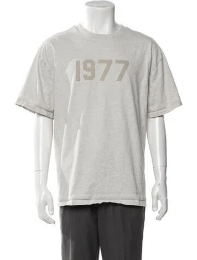 Pre-owned Essentials 1977 Graphic Print T-shirt In Grey