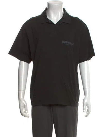 Pre-owned Essentials 2021 Collar Polo Shirt In Black
