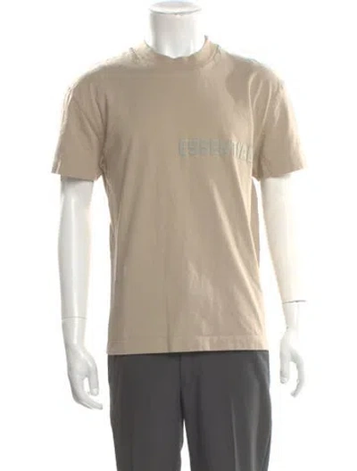 Pre-owned Essentials 2023 Graphic Print T-shirt In Neutral