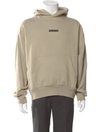 Pre-owned Essentials 2025 Classic Fleece 'abbey Stone' Hoodie W/ Tags In Neutral