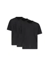 Essentials '3-pack Essential' T-shirt Set In Black  