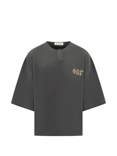 ESSENTIALS 3/4 HENLEY SWEATSHIRT