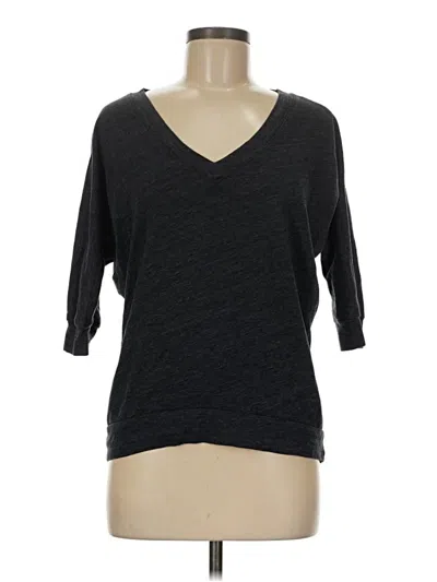Pre-owned Essentials 3/4 Sleeve T-shirt In Gray