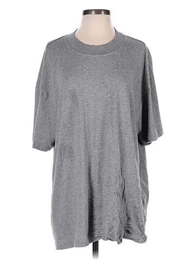 Pre-owned Essentials 3/4 Sleeve T-shirt In Gray