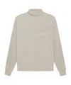 Essentials 3d-logo Sweatshirt In Neutral