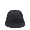 Essentials 5 Panel Nylon Hat In Black