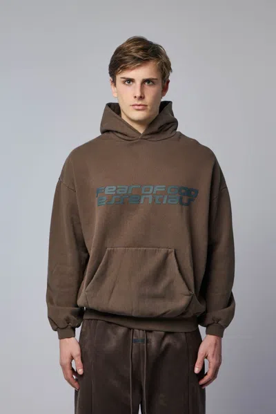 Essentials 90's Hoodie In Brown
