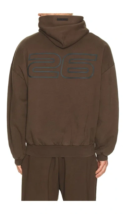 Essentials 90's Hoodie In Brown