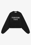 Essentials 90's Logo Sweatshirt In Black