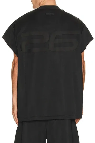 Essentials 90's Muscle Tee In Black
