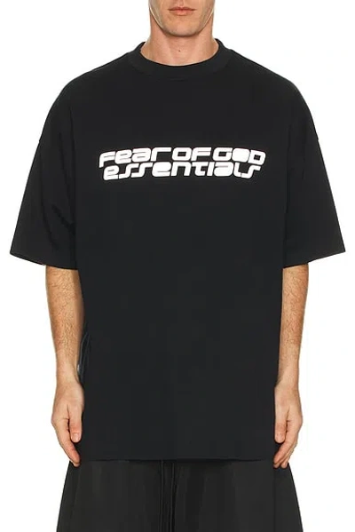 Essentials 90's Short Sleeve Tee In Black