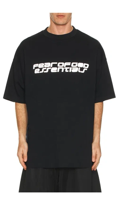 Essentials 90's Short Sleeve Tee In Black