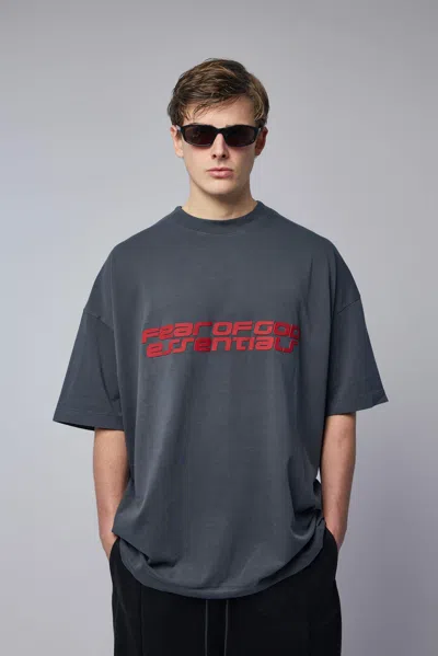 Essentials 90's Short Sleeve Tee In Gray