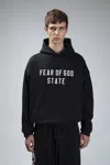Essentials 90s Fit Fleece Hoodie In Black