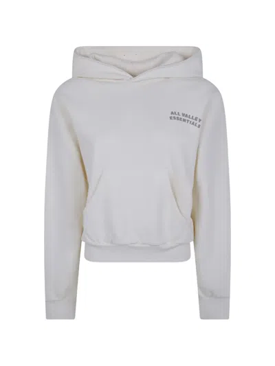 Essentials 90s Fleece Hoodie Classic-fit In White