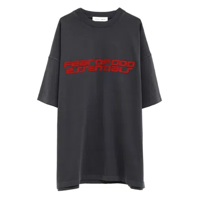 ESSENTIALS 90S LOGO-PRINT T-SHIRT