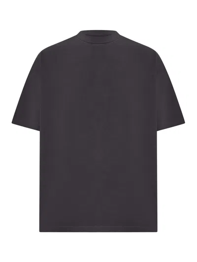 Essentials 90`s Oversized Cotton T-shirt In Black