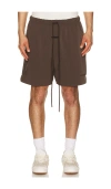 Essentials Active Trace Classic Short In Brown