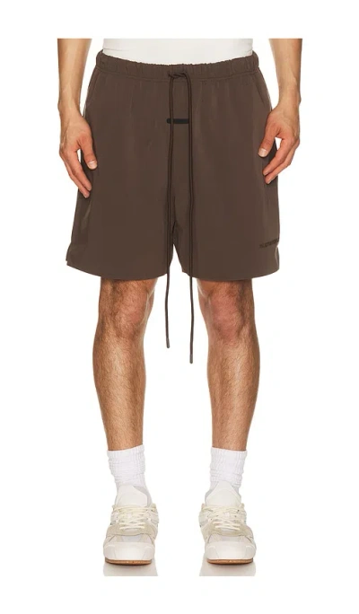 Essentials Active Trace Classic Short In Brown
